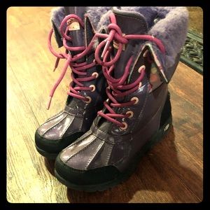 Children’s Purple Ugg Boots.